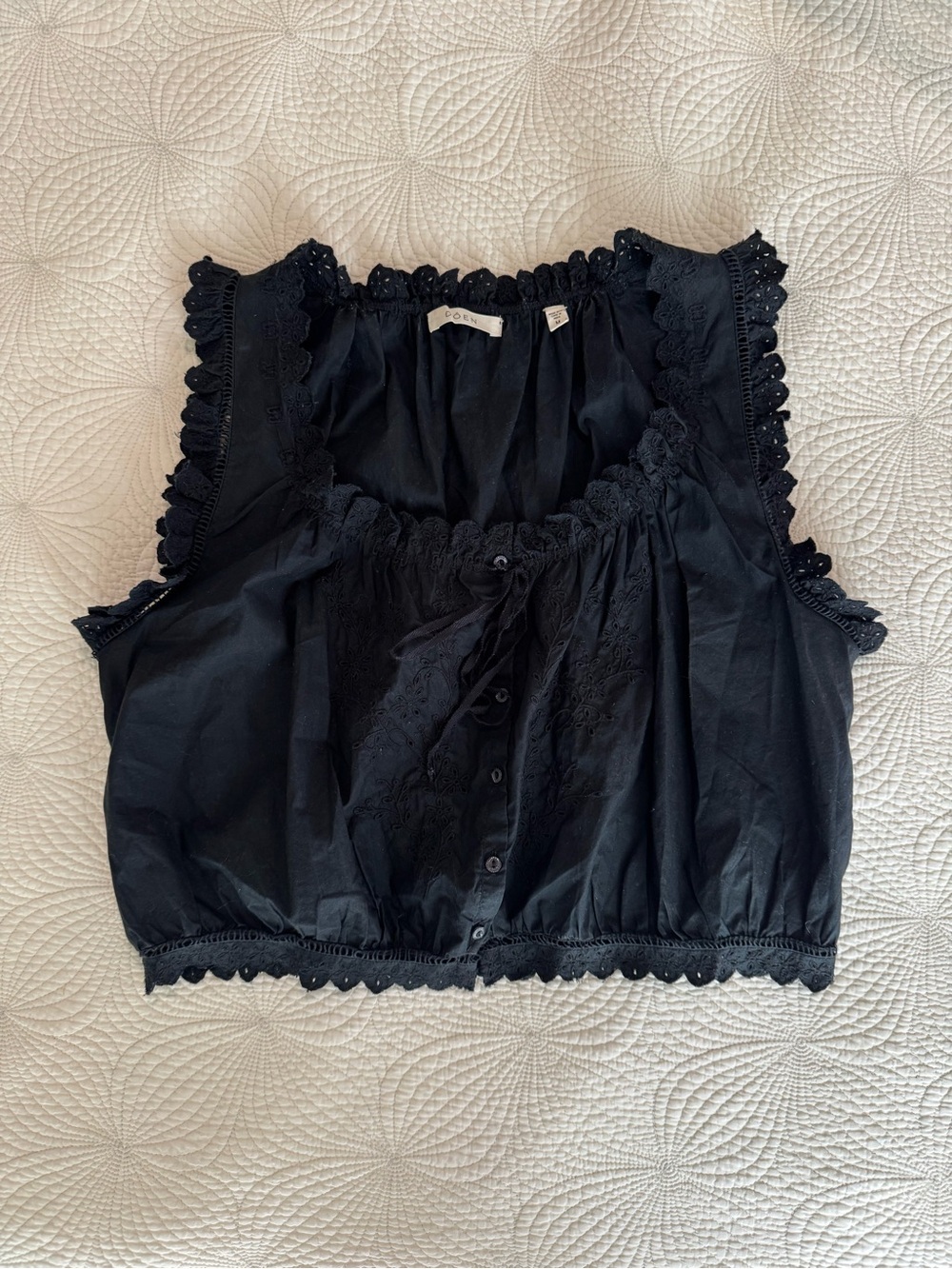 Dôen Traveler Top in Black - Picture 3 of 7